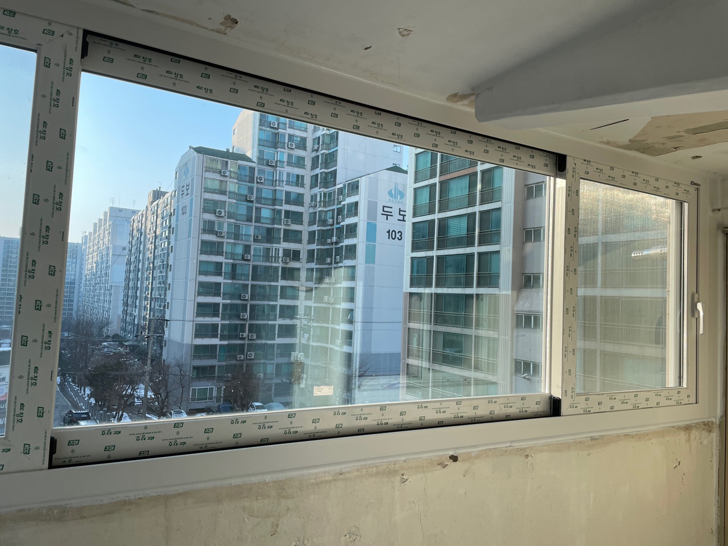 KCC창호 파주금촌 두보아파트 